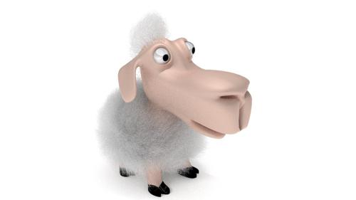 Cartoon sheep preview image
